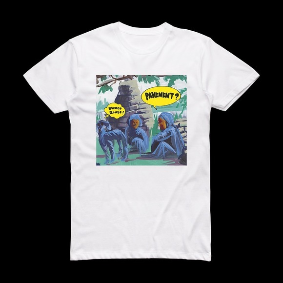 Other - Pavement Wowee Zowee 1 Album Cover T-Shirt White